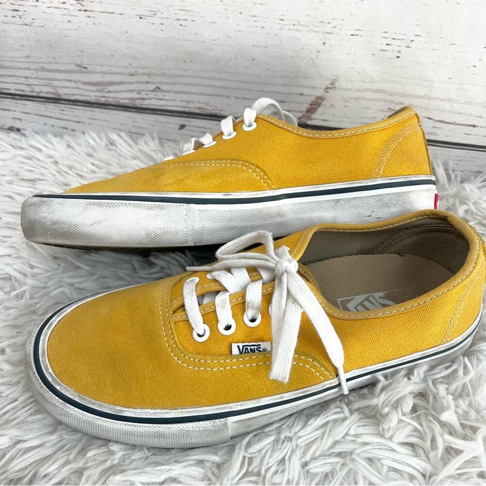 Vans Pro Classic Vibrant Yellow Sneakers Men's 8.5